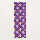 Tapis De Yoga Cute Cupid Cochon Whit Hearts Motif (Dos)