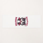 Tapis De Yoga Cute Kawaii (Devant (Horizontal))