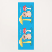 Tapis De Yoga Cute kawaii champignon champignon toadstool (Devant)