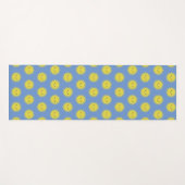 Tapis De Yoga Cute Kawaii Sun (Devant (Horizontal))