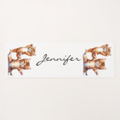 Tapis De Yoga Cute Kittens Yoga Mat (Dos (Horizontal))