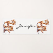 Tapis De Yoga Cute Kittens Yoga Mat (Devant (Horizontal))