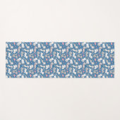 Tapis De Yoga Cute Kitty Love (Devant (Horizontal))