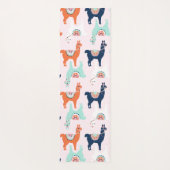 Tapis De Yoga Cute Llama Yoga Mat (Dos)