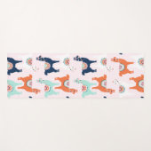 Tapis De Yoga Cute Llama Yoga Mat (Devant (Horizontal))