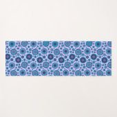 Tapis De Yoga Cute multi-blue colors (Devant (Horizontal))