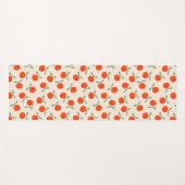 Tapis De Yoga Cute oranges sweet fruit pattern (Devant (Horizontal))