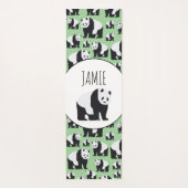 Tapis De Yoga Cute Panda Motif ours (Dos)