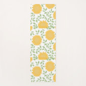 Tapis De Yoga Cute Rustic Motif de tournesol (Devant)