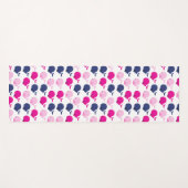 Tapis De Yoga Cute Whales, Pattern of Whales, Sea Animals (Devant (Horizontal))