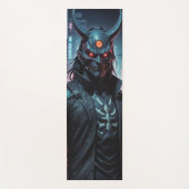 Tapis De Yoga Cyberpunk Demon Samurai (Devant)