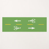 Tapis De Yoga Cycle Track Yoga Mat (Devant (Horizontal))