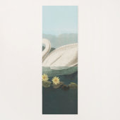 Tapis De Yoga cygne audubon cygnes d'eau blanche (Dos)