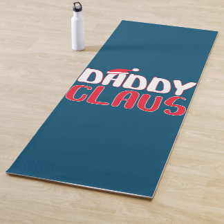 Tapis De Yoga Daddy Claus Correspondant Père Noël Costume de Noë