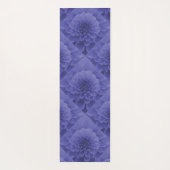 Tapis De Yoga Dahlia bleu (Dos)