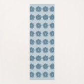 Tapis De Yoga Daisy Bleue (Devant)