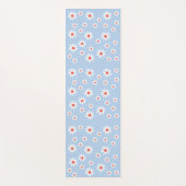 Tapis De Yoga Daisy Flowers Pattern (Devant)