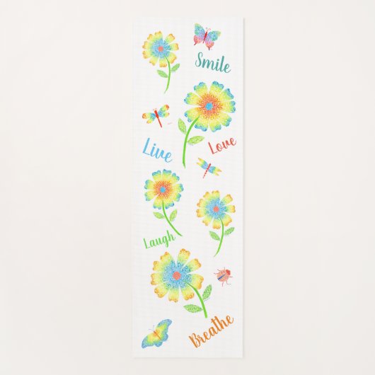 Tapis De Yoga Daisy Yoga Mat (Devant)