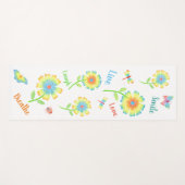Tapis De Yoga Daisy Yoga Mat (Devant (Horizontal))