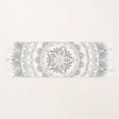 Tapis De Yoga Damask Mandala (Devant (Horizontal))
