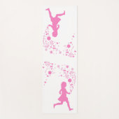 Tapis De Yoga Dame Rose. (Devant)