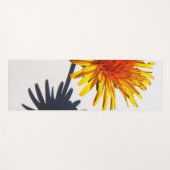 Tapis De Yoga Dandelion et Shadow ymcna (Devant (Horizontal))