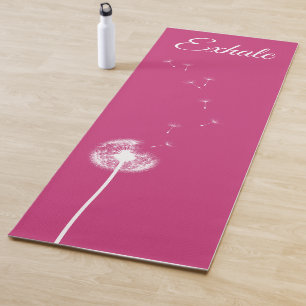 Tapis De Yoga Dandelion rose vif Yoga Mat