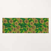 Tapis De Yoga Dandelions (Devant (Horizontal))