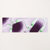 Tapis De Yoga Dans l'ombre de la couleur Violet (Dos (Horizontal))