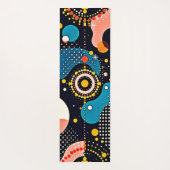 Tapis De Yoga Danse cosmique Abstraite (Dos)