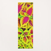 Tapis De Yoga Danse Motif Feuille (Devant)