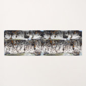 Tapis de yoga d'arbre de bouleau (Dos (Horizontal))