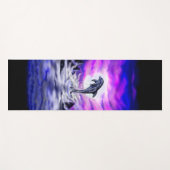 Tapis De Yoga Dauphin clair de lune (Devant (Horizontal))
