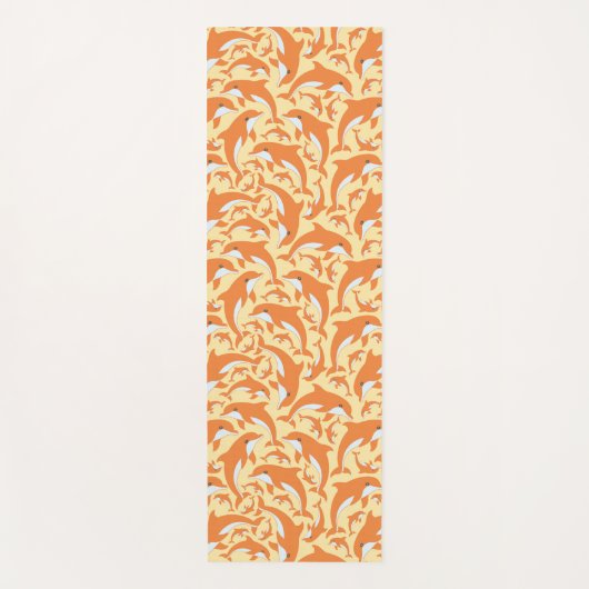 Tapis De Yoga Dauphins mignons (Devant)