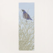 Tapis de yoga de caille (Dos)