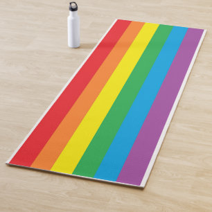 Tapis de yoga "de fierté d'arc-en-ciel"