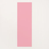 Tapis de yoga de Fishers Island – Blanc/Rose (Dos)