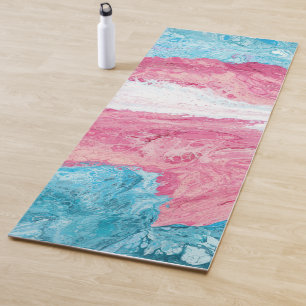 Tapis de yoga de la fierté   de transsexuel