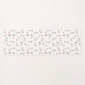 Tapis de yoga de licorne de fée (Dos (Horizontal))