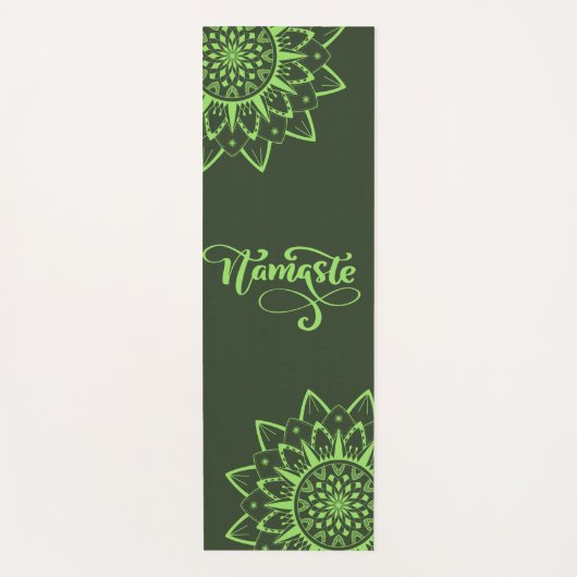 Tapis de yoga de Namaste mandala (Devant)