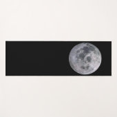 Tapis de yoga de PLEINE LUNE (Devant (Horizontal))