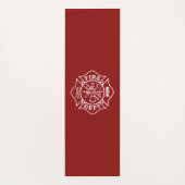 Tapis de yoga de sapeur-pompier (Dos)