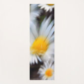 Tapis de yoga de tache floue de marguerite (Devant)