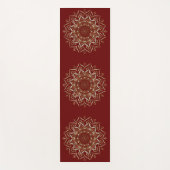 Tapis de yoga de texture de fausse parties scintil (Devant)