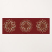 Tapis de yoga de texture de fausse parties scintil (Devant (Horizontal))