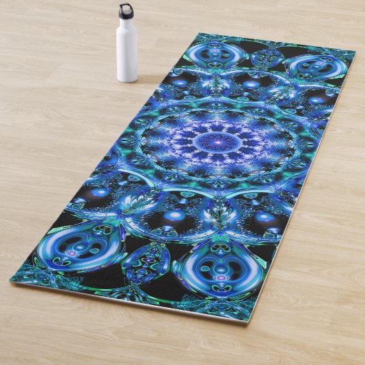 Tapis de yoga de troisième niveau oeil (En situation)