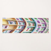 Tapis de yoga de Tromp L'oeil de jongg (Devant (Horizontal))