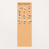 Tapis De Yoga Débutants Yoga Poses instructif (Devant)