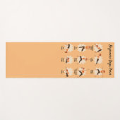 Tapis De Yoga Débutants Yoga Poses instructif (Devant (Horizontal))