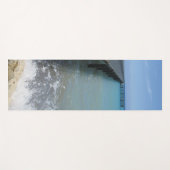 Tapis De Yoga Déclencher des vagues sur la conception des quais (Devant (Horizontal))